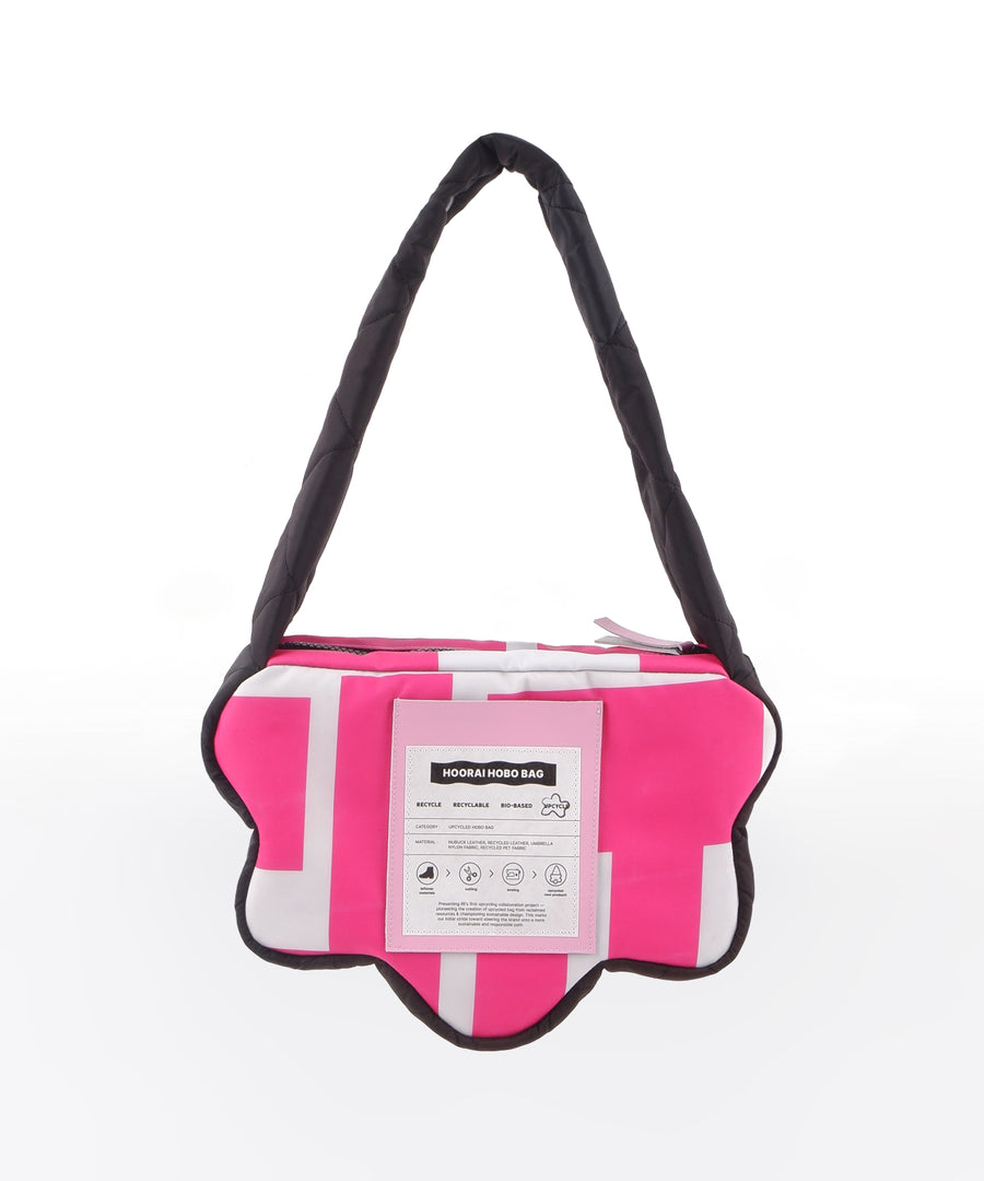 HOORAI Pink Hobo Bag