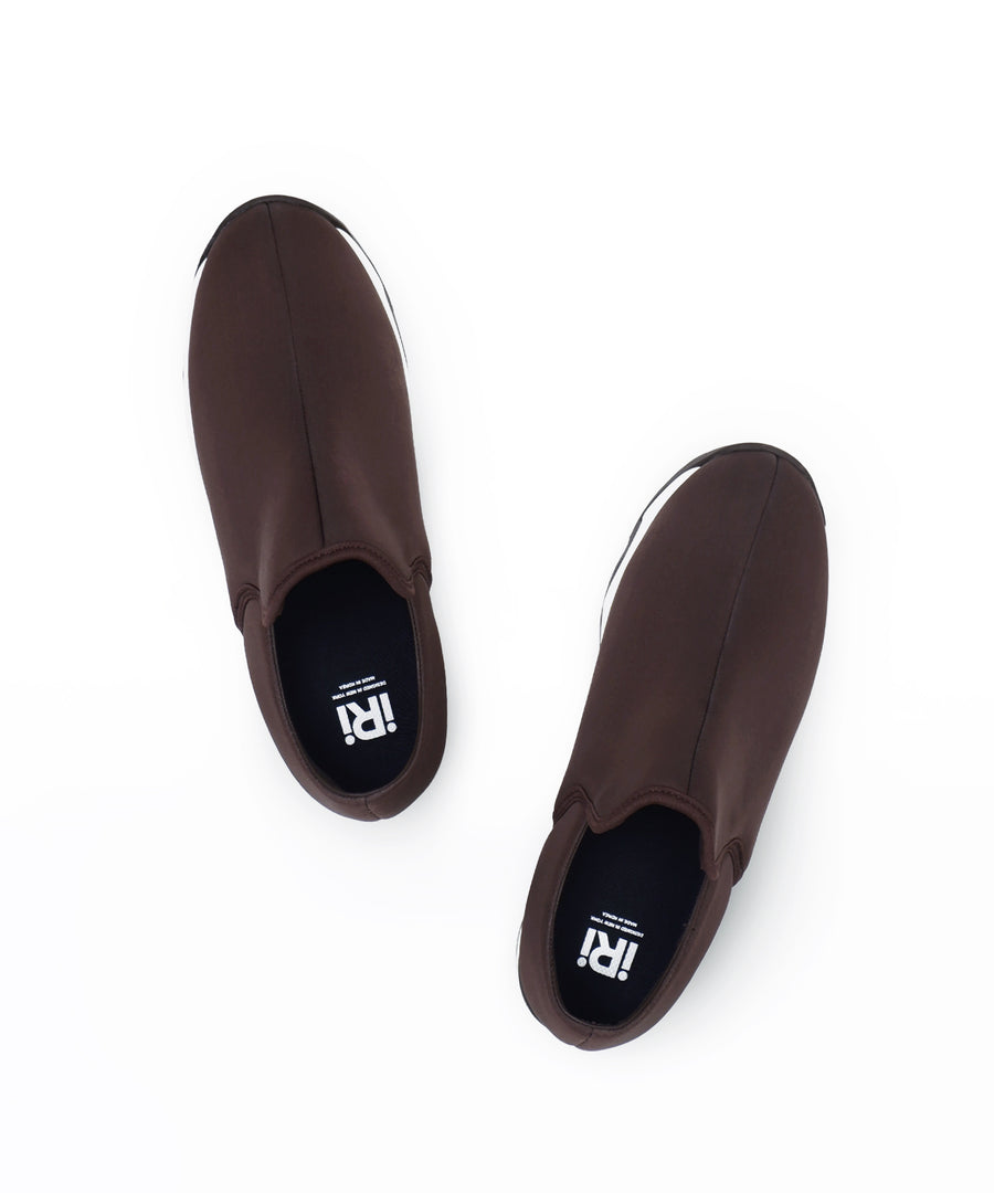 iRi WES Chestnut Neoprene Low Top Sneaker